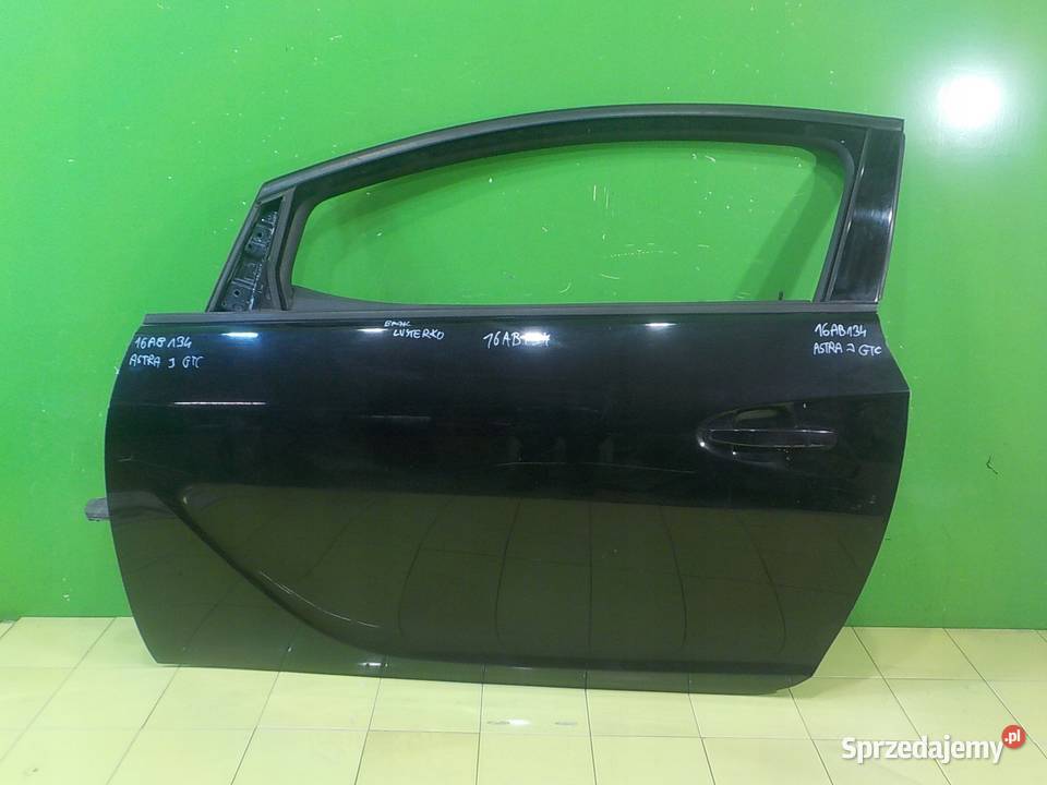 OPEL ASTRA J GTC 14 B 15r 3D drzwi lewe przod osobowe Suków