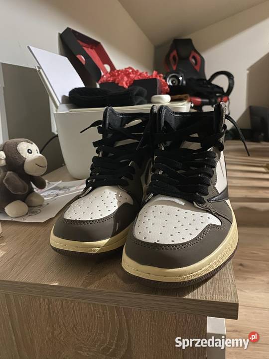 Okazyjna Buty jordan x travis Scott rozmiar 43 łódzkie Opoczno sprzedam