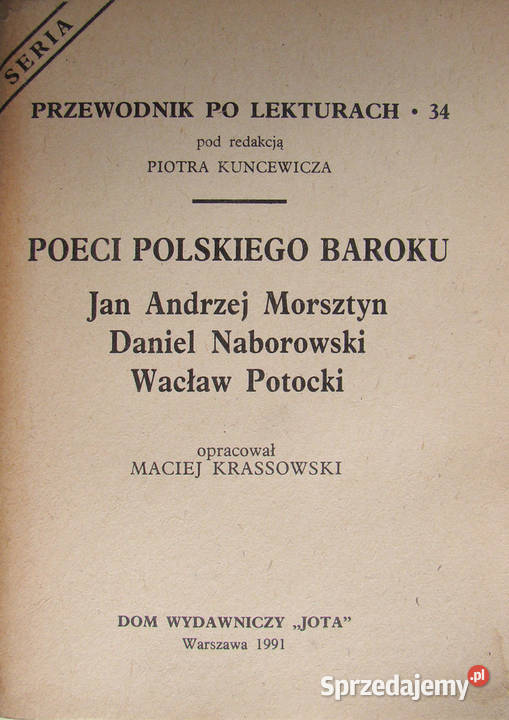 Przewodnik lekturach 8 tomików Limanowa