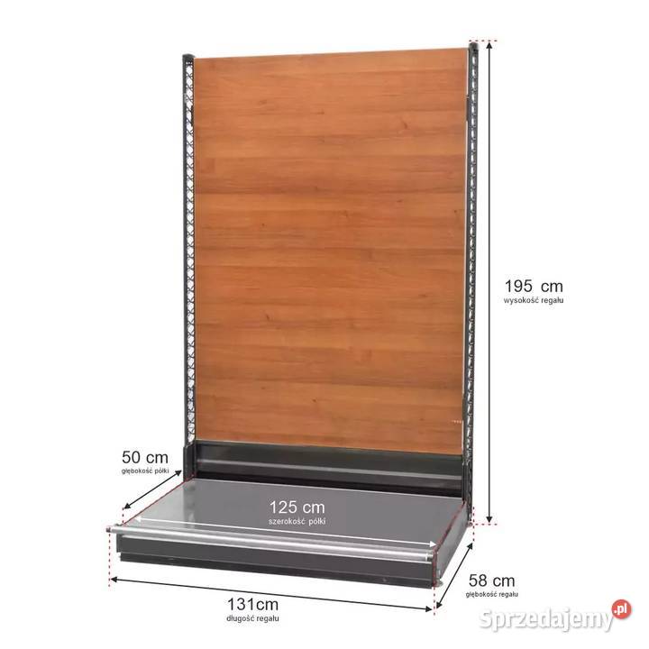 Regał sklepowy WANZL przyścienny 195x131 MODUŁ podkarpackie sprzedam