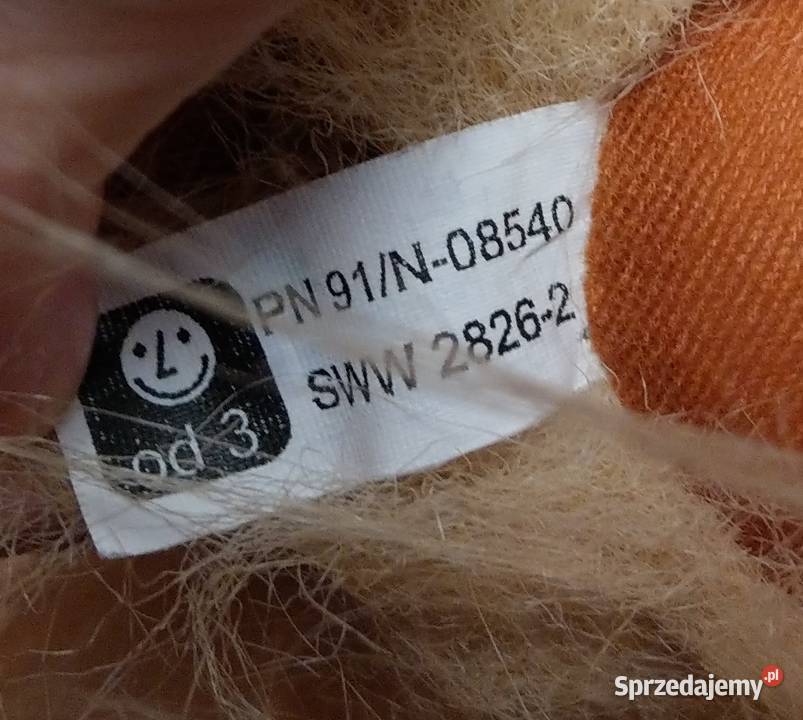 Brązowy troll maskotka pluszak firmy BAJA Nowy Warszawa