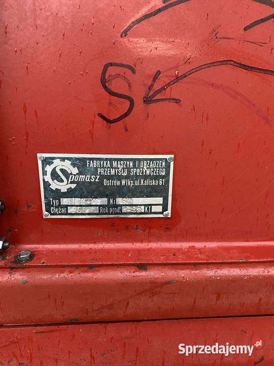 Śrutownik walcowy gniotownik orginał Żychów