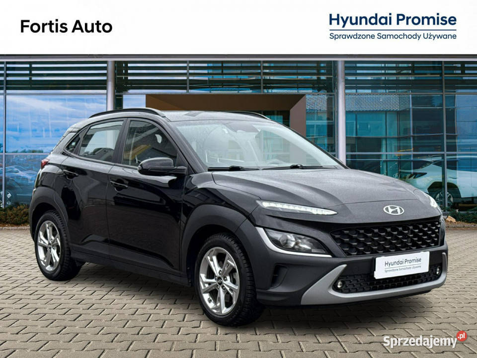 Hyundai Kona 16 TGDi 4WD 198 Automat 7DCT Salon czarny Bydgoszcz