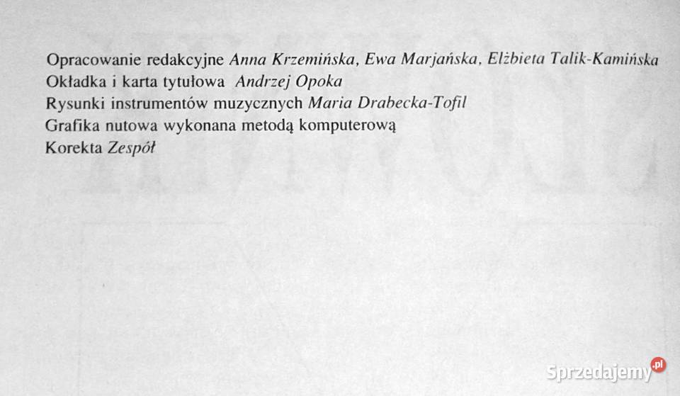 Muzyka Słownik Szkolny Irena Poniatowska Pozostałe lubelskie
