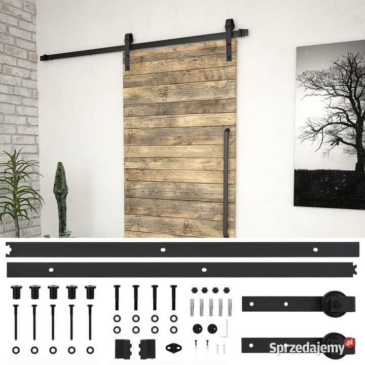 vidaXL System do montażu drzwi przesuwnych mazowieckie Warszawa sprzedam