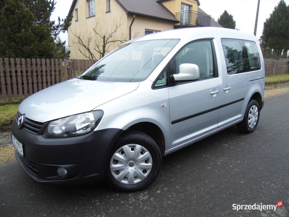 VW CADDY PIĘC OSÓB 2X ROZSUWANE DRZWI 16TDI MP3 Rudnik Wielki