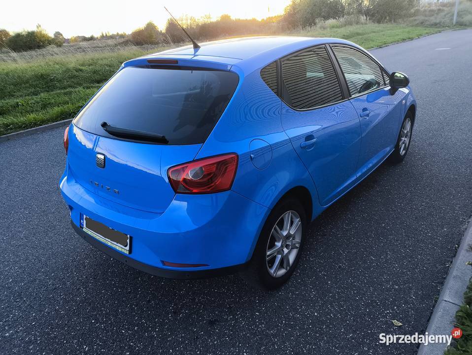 Seat Ibiza 14 MPI Benzyna 5 Drzwi Klima Zadbany czujnik deszczu Chełm