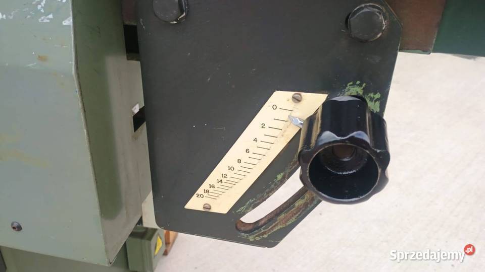 Wyrówniarka Verboom 410 mm heblarka strugarka Produkcja małopolskie Kalwaria Zebrzydowska