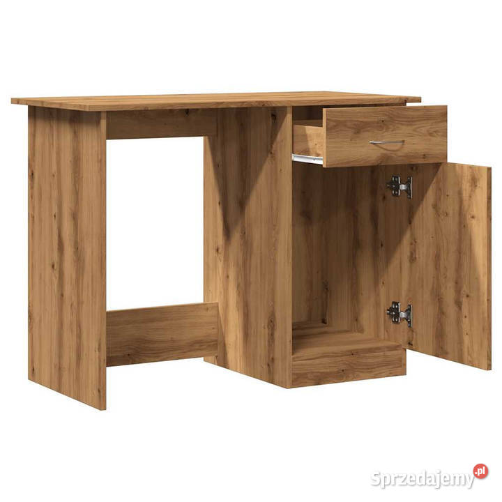 Biurko dąb artisan 100x50x76 materiał Warszawa