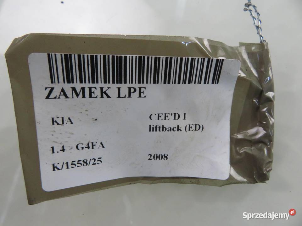ZAMEK LEWY PRZEDNI KIA CEED I liftback ED małopolskie
