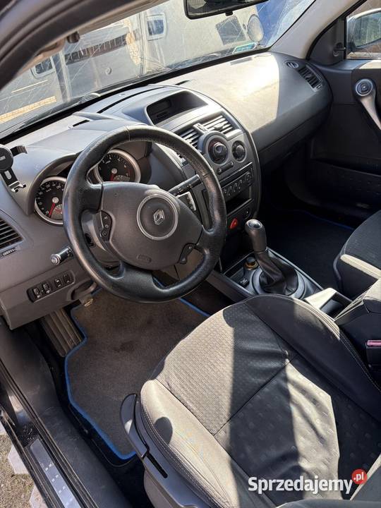 Renault megane2 16 benzyna lpg klima nowe opony wielkopolskie Robakowo