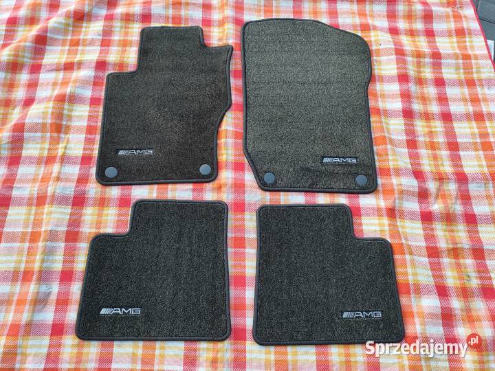 Oryginalne dywaniki welurowe Mercedes ML W164 GL