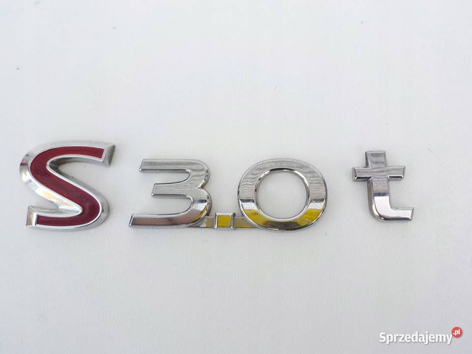 NAPIS EMBLEMAT INFINITI Q60 S30t NA BŁOTNIK Nowy Tomyśl