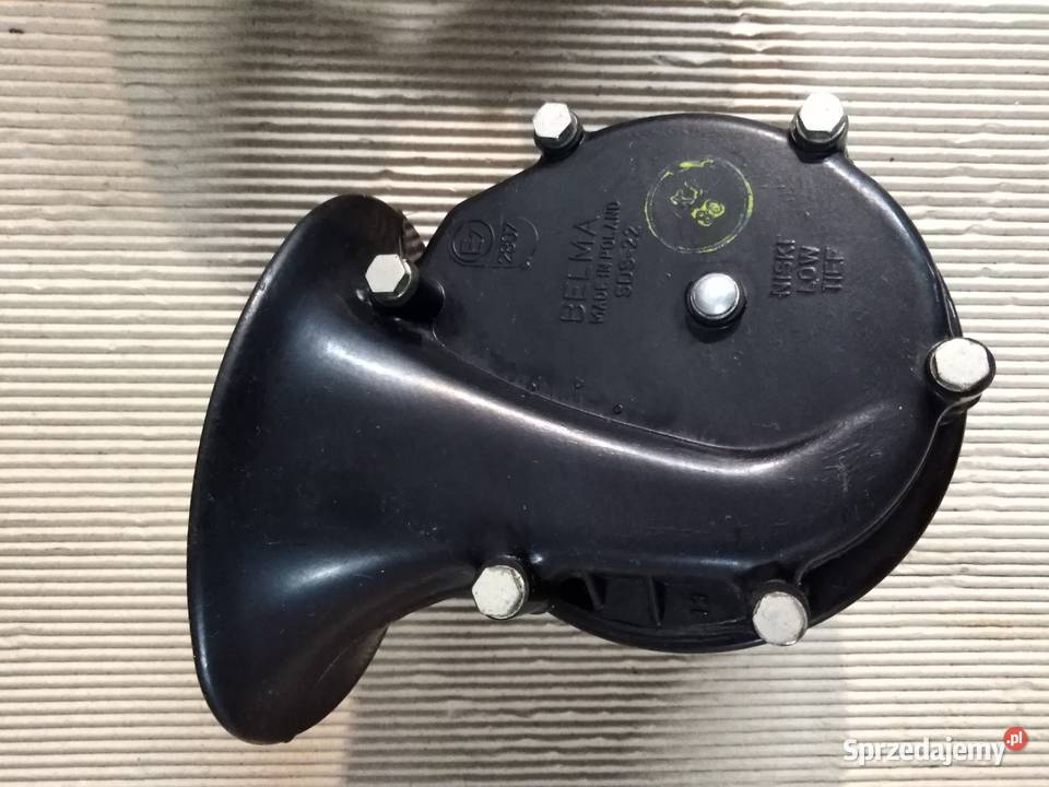 Syrena Warszawa fabrnowe klaksony Belma SDS12 Chodzież