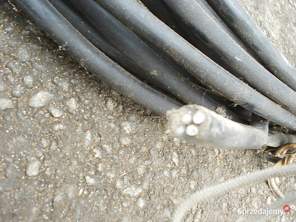 Kabel aluminiowy 4żyłowy 30 m sprzedam