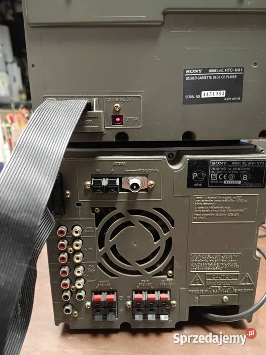 Sony MHC NX 3 AV uszkodzony Wieże i miniwieże Warszawa