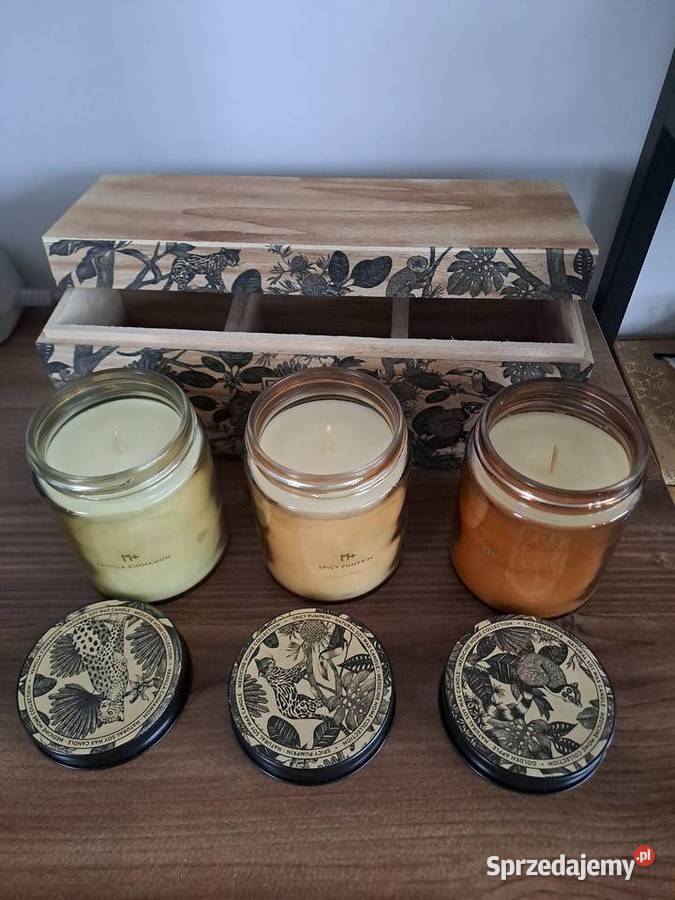 Medicine Świece zapachowe sojowe 3pack w Świece zapachowe mazowieckie Warszawa