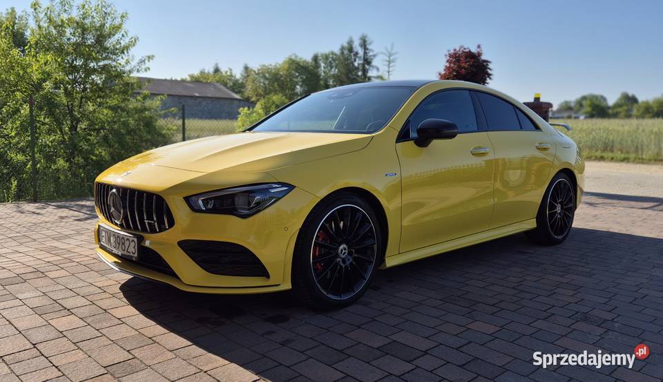 Mercedes CLA 200 kajowy bezwypadkowy Tomaszów Mazowiecki sprzedam