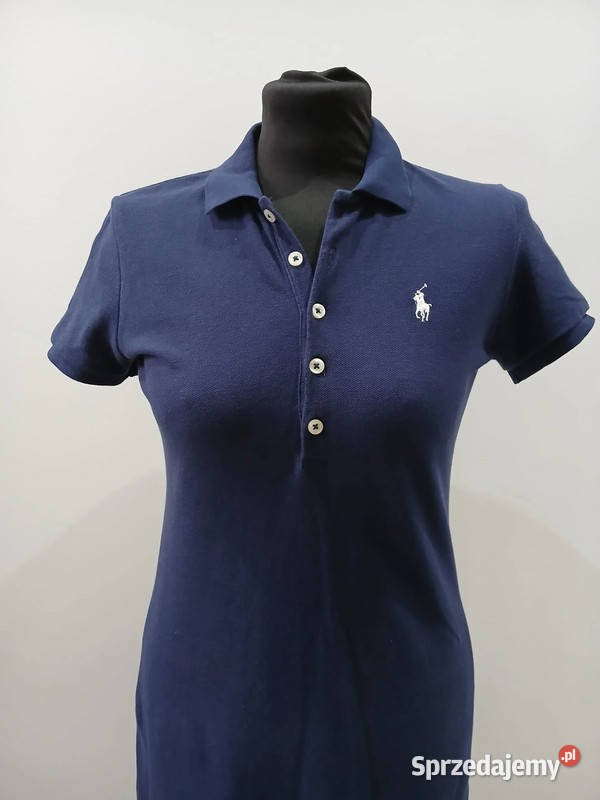 Sukienka Ralph Lauren granatowa rozmiar Sm Bez wzoru Kielce