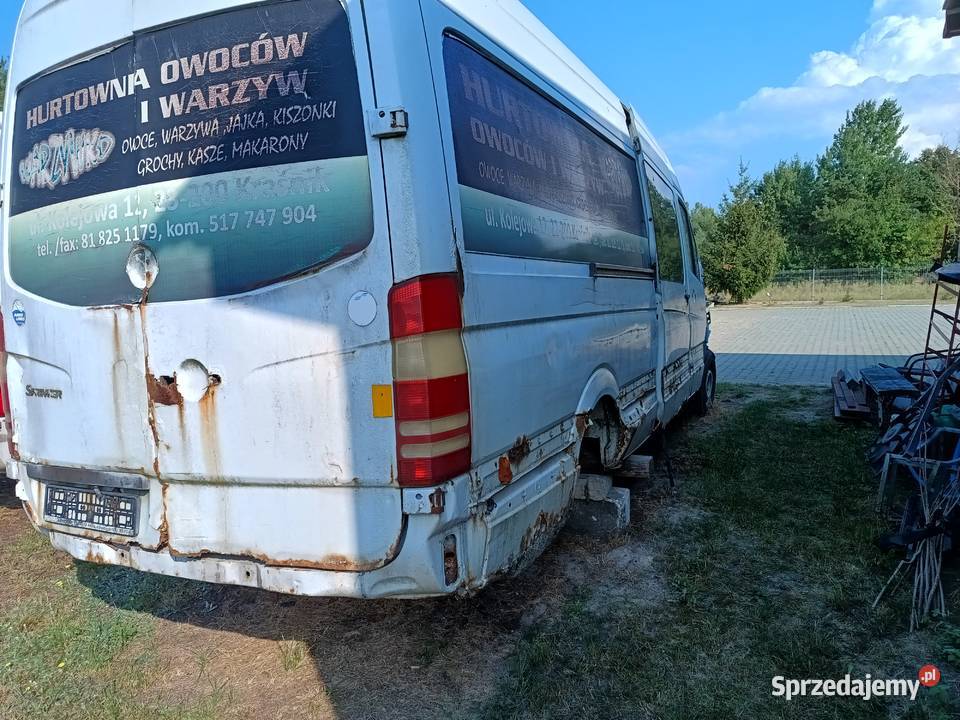 Sprinter 2 crafter średni 3 zarejestrowany w Rok produkcji 2008 lubelskie Wołoskowola