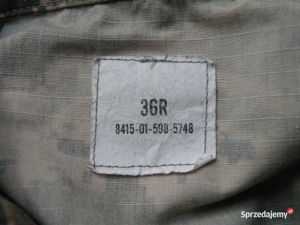 Bluza USAF ABU tiger stripes ripstop 36R obszyta Wrocław