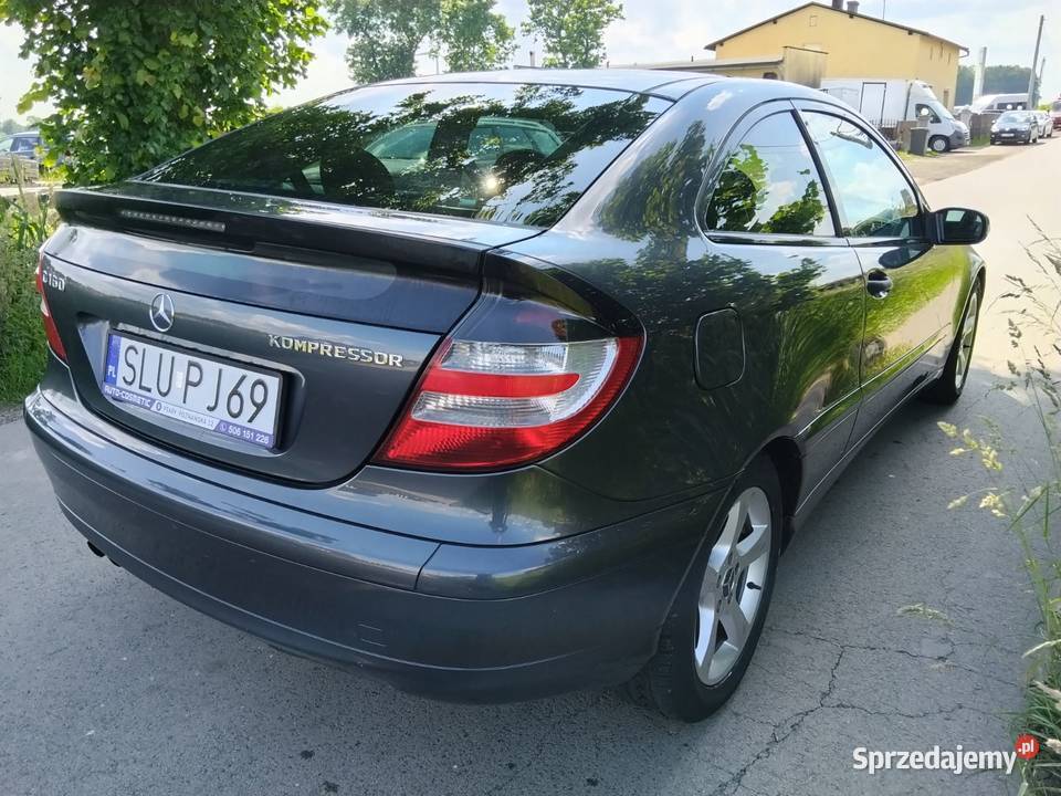 Mercedes C Sport Coupe zarejestrowany nieuszkodzony Psary