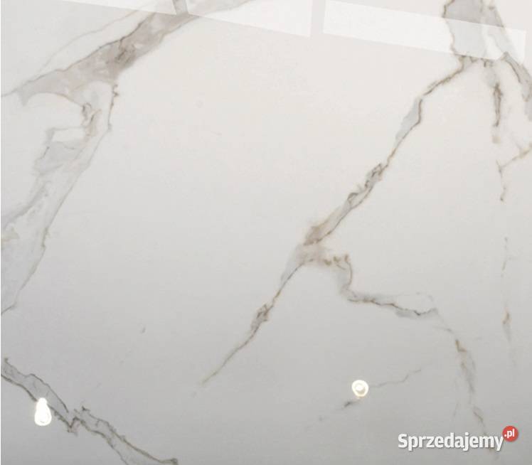Gres POLER 60x60 CALACATTA CARRARA złota żyłka