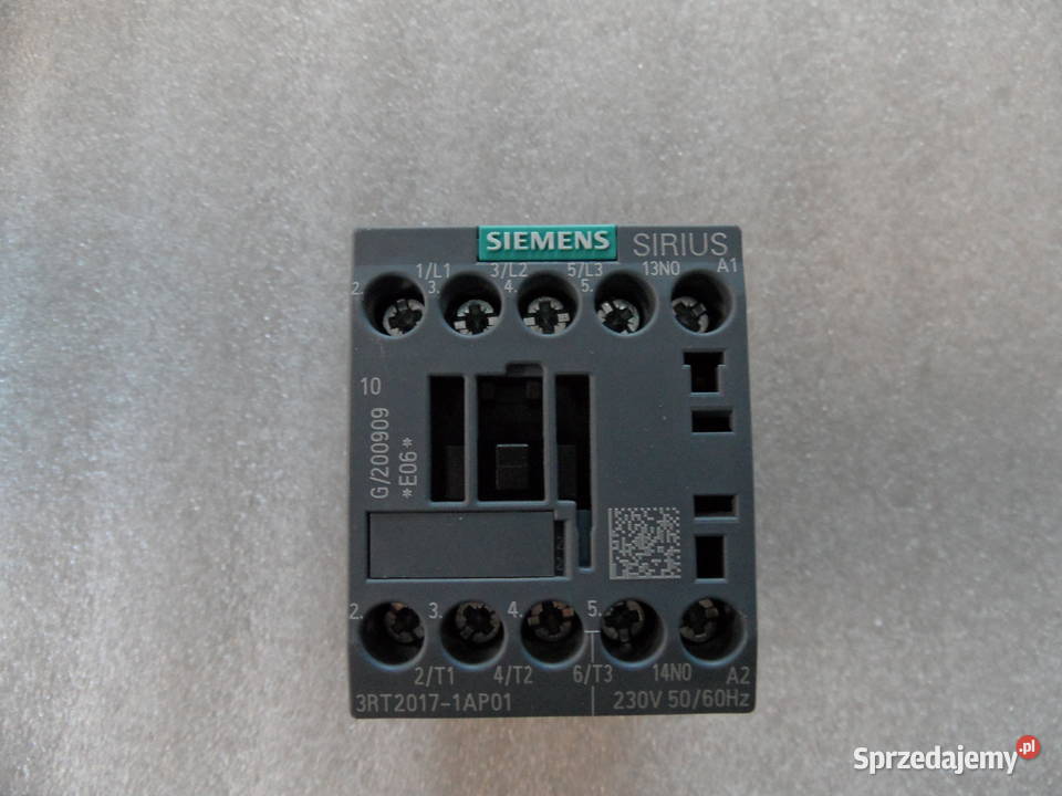 Siemens 3RT20171AP01 Stycznik mocy 12A 3Z 1Z Olsztyn