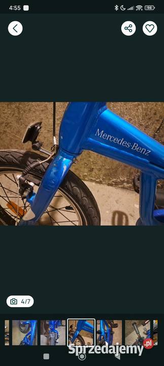 Rower Mercedes Benz Krosno
