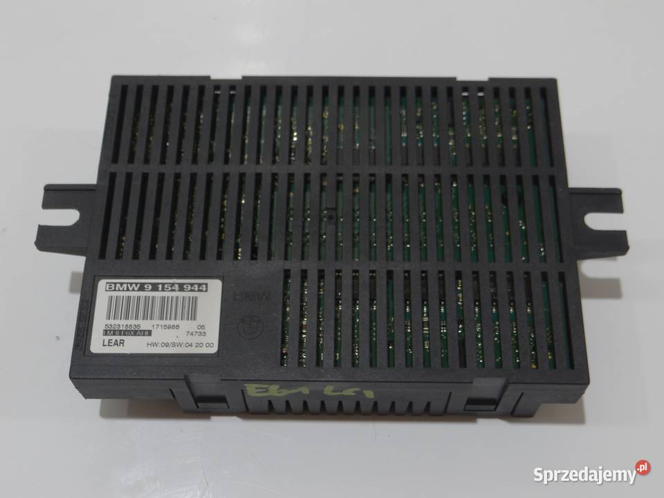 MODUŁ STEROWNIK ŚWIATEŁ BMW E60 E61 9154944 osobowe lubelskie Strzyżewice sprzedam