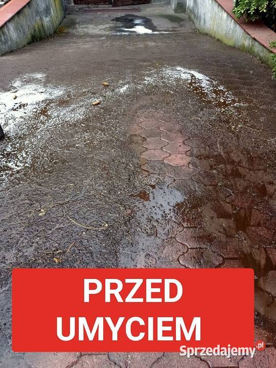 Mycie kostki brukowej Utrzymanie czystości Lubawa