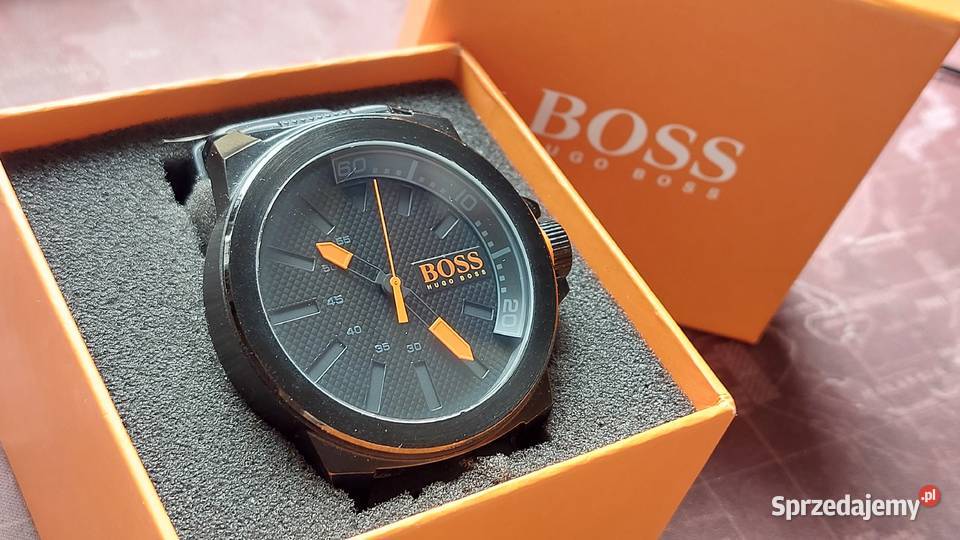 Zegarek HUGO BOSS orange 1513004 z papierami Zegarki i Biżuteria
