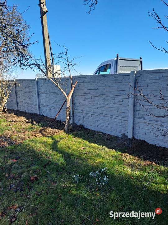 Ogrodzenia betonowe Nowoczene wzory Bolesławiec