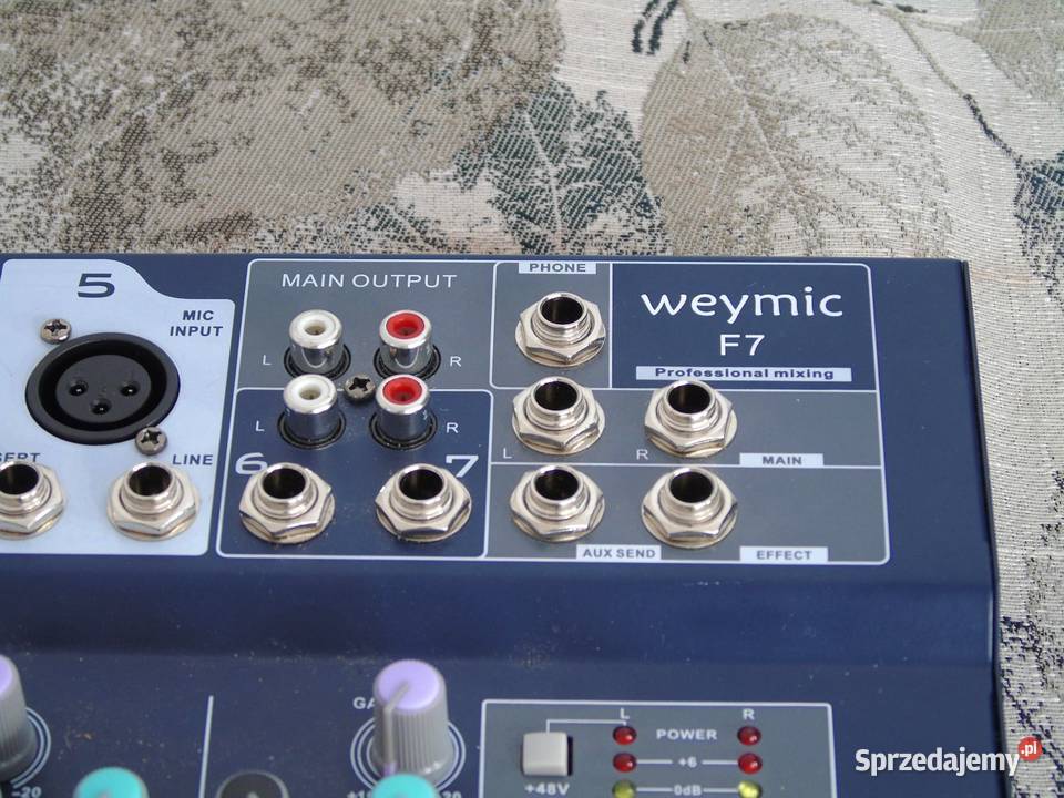 Mixer Weymic F7 USB BT sprawny DOSTAWA Wieże i miniwieże podkarpackie Jasło