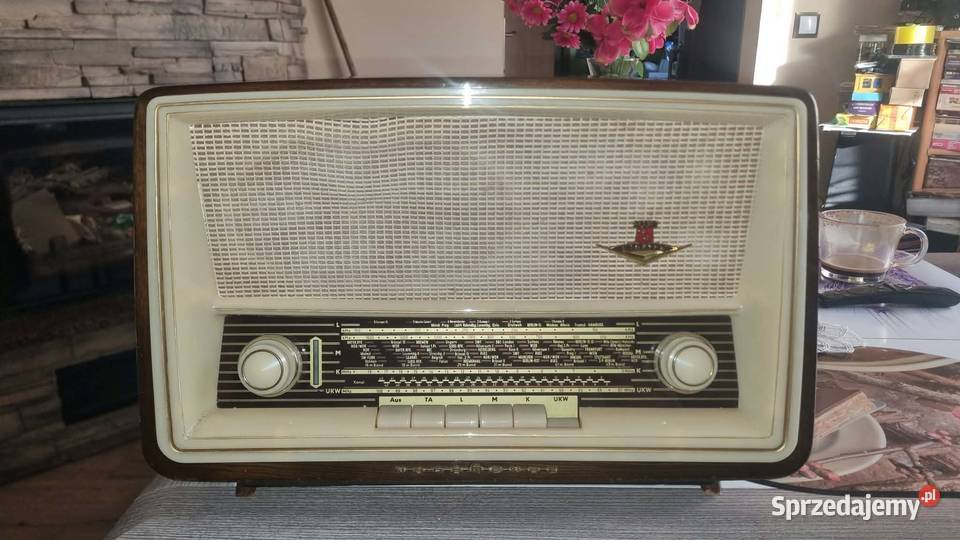 Radio lampowe Nordmende Elektra HiFi 62 magiczne Warta