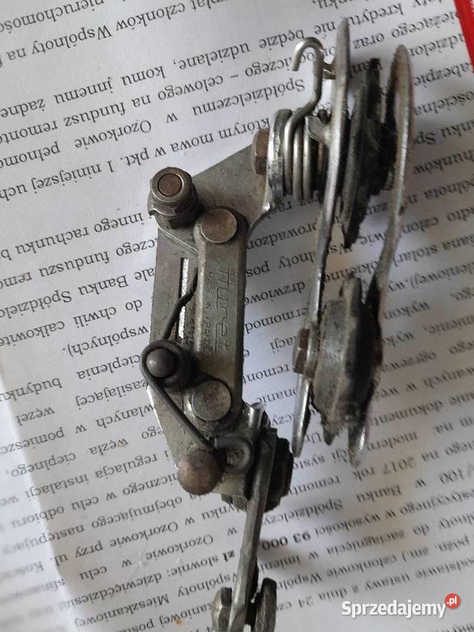 Przerzutka tylna HURET made in France z lat prl Parzęczew