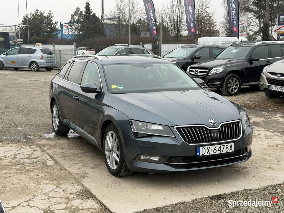 Skoda Superb 16 Diesel 2016r DSG Xenon Led Hak Wrocław