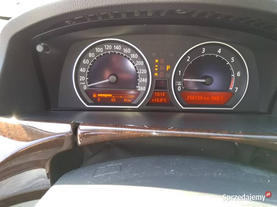 BMW 745i E65 z pakietem ALPINA B7 elektryczne lusterka Bydgoszcz