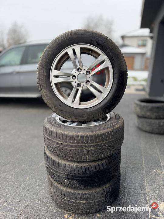 BMW alufelgi z oponami zimowymi sprzedam