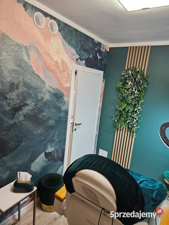 Ogród wertykalny sztuczna kompozycja zielona na Kraków