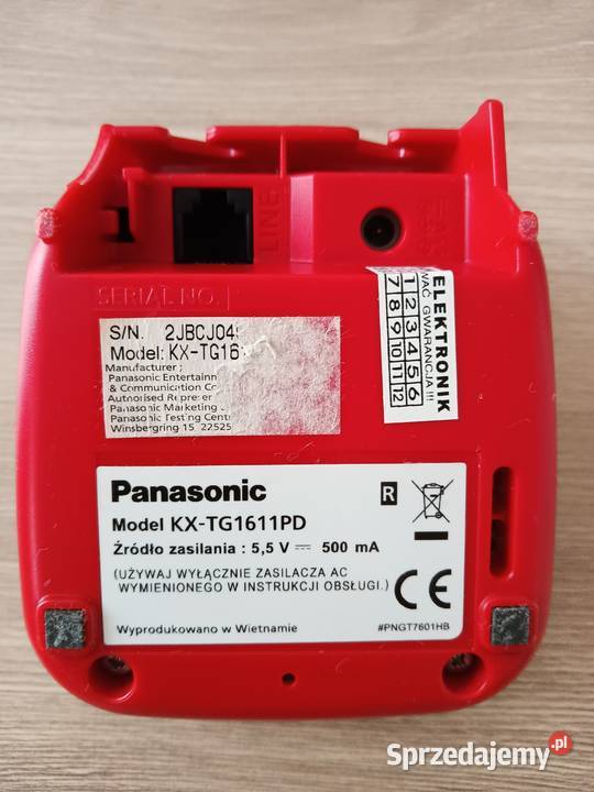 Telefon stacjonarny bezprzewodowy Panasonic małopolskie Kraków