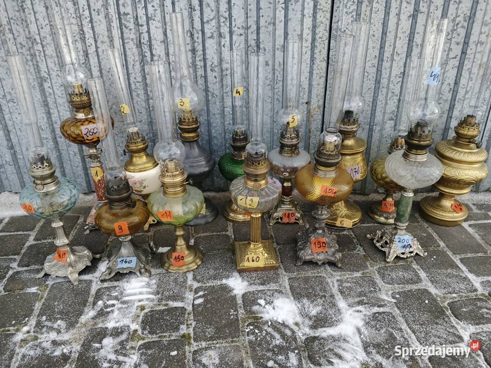 lampy naftowe z francji Antyki świętokrzyskie