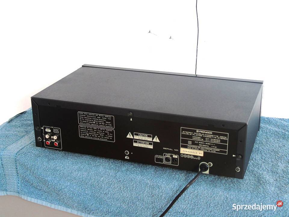 Magnetofon Pioneer CTW503 sprawny WYSYŁKA Jasło sprzedam