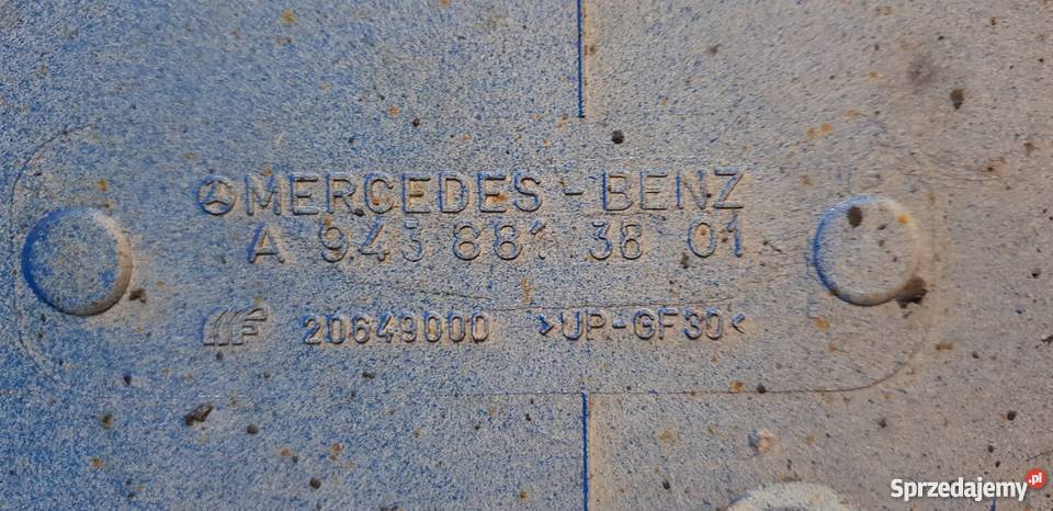 MERCEDES ACTROS MP2 MP3 MEGASPACE BŁOTNIK ciężarowe Bieleń