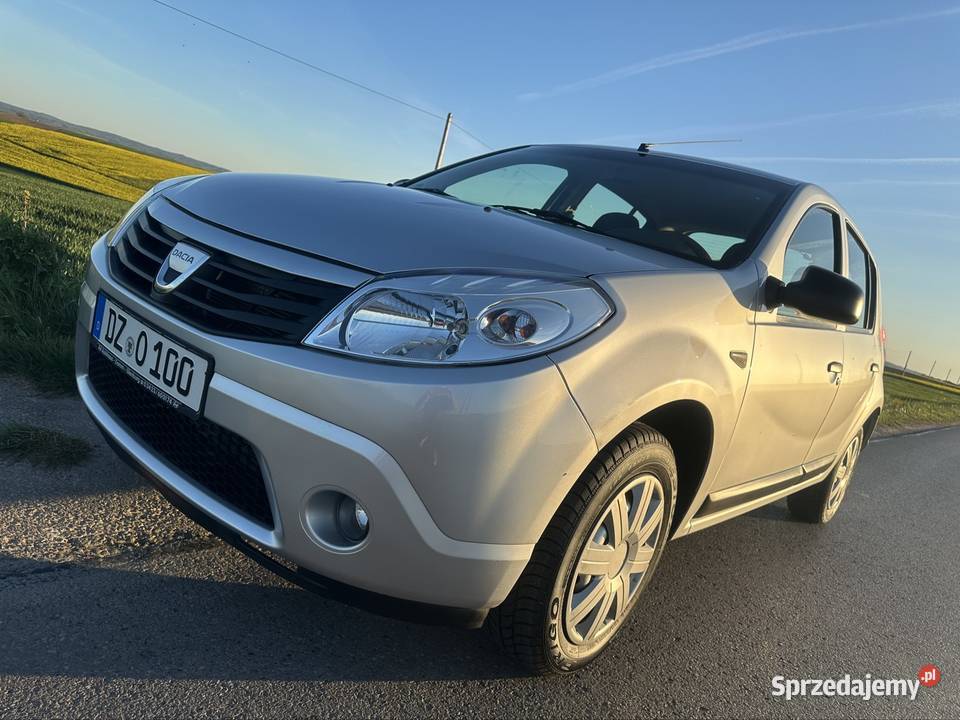 Dacia Sandero 14 MPi 75 101000 2009 z Niemiec immobilizer Przeworsk