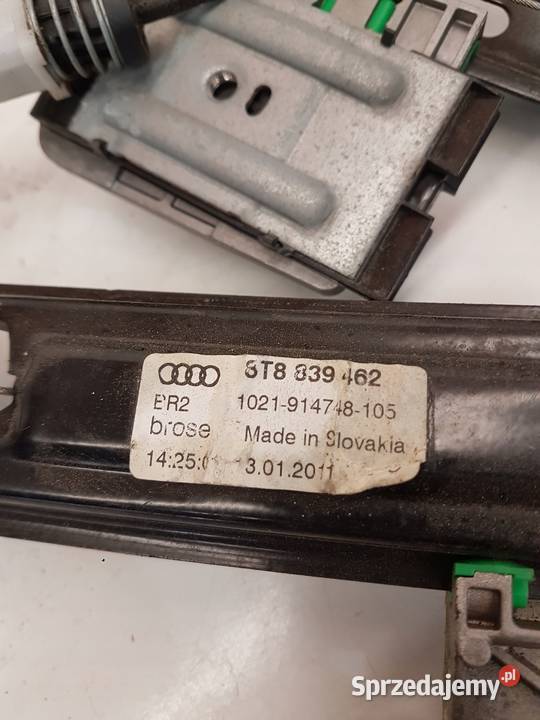 MECHANIZM SZYBY PRAWY TYŁ AUDI A5 8T8839462