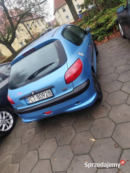 Peugeot 206 16 bezyna Zarejestrowany w Polsce Wałcz