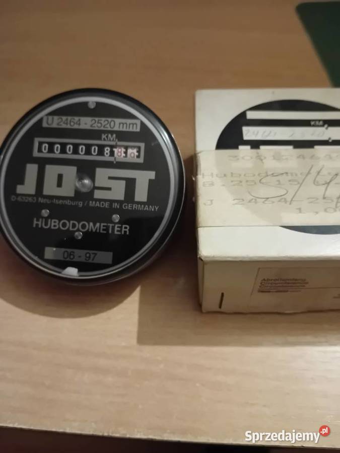 Licznik kilometrów na koła Jost burtowe Kosów sprzedam