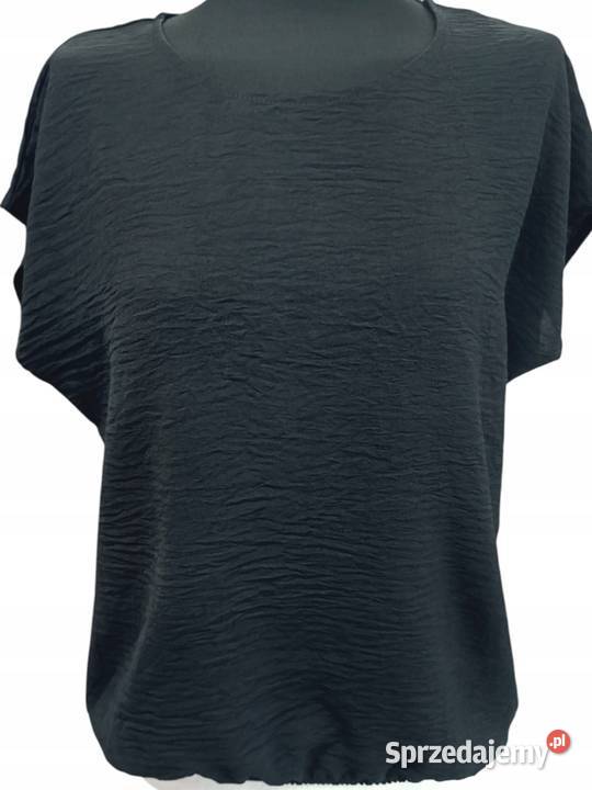 Top bluzka gumka Arigo czarna 42 biust 104 Wieluń sprzedam