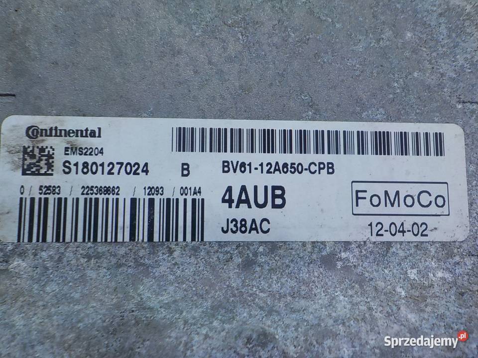 FORD C II MK2 16 B 12r 5D sterownik komputer